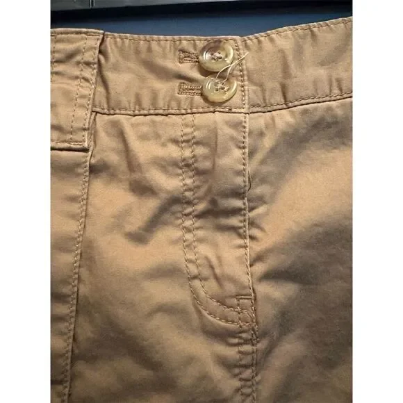 Old Navy Women's Size 8 Beige Mini Skirt with Pockets Casual Summer - Picture 5 of 12